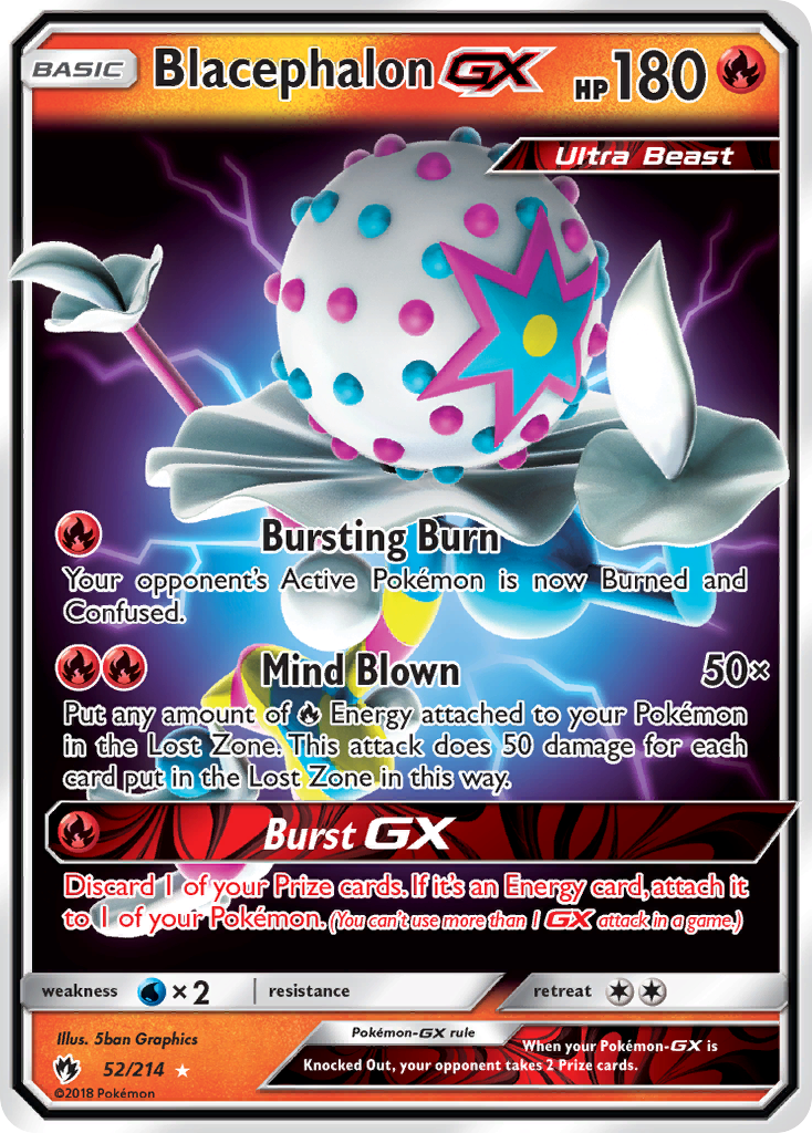 Blacephalon GX (52/214) [Sun & Moon: Lost Thunder] | Good Games Morley