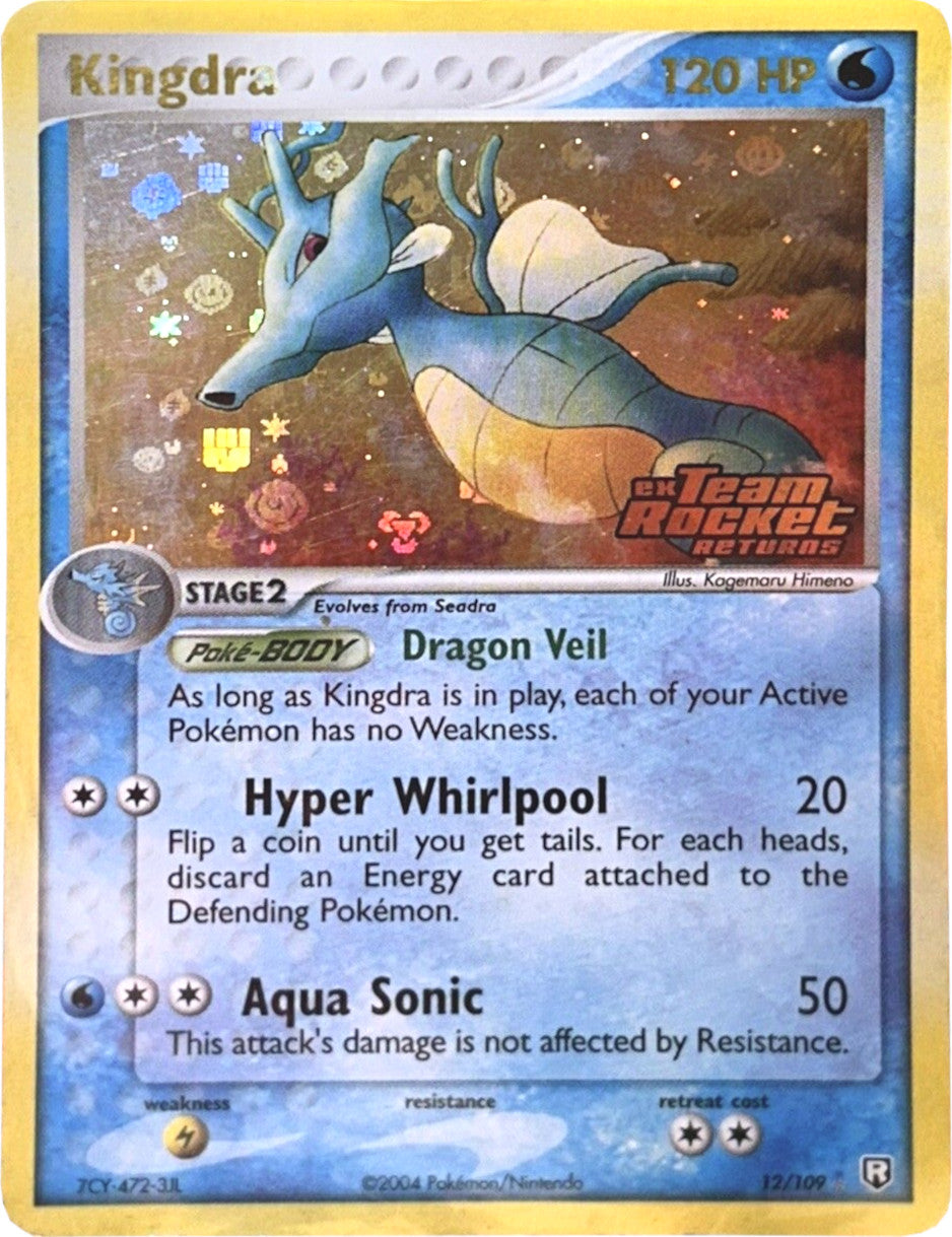 Kingdra (12/109) (Stamped) [EX: Team Rocket Returns] | Good Games Morley