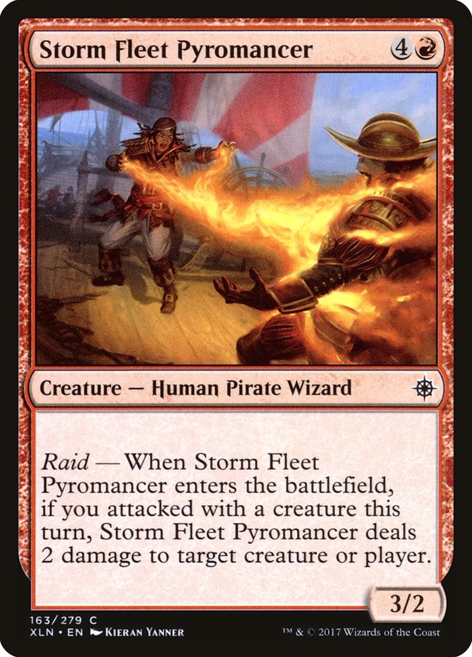 Storm Fleet Pyromancer [Ixalan] | Good Games Morley