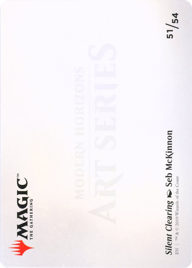 Silent Clearing // Silent Clearing [Modern Horizons Art Series] | Good Games Morley