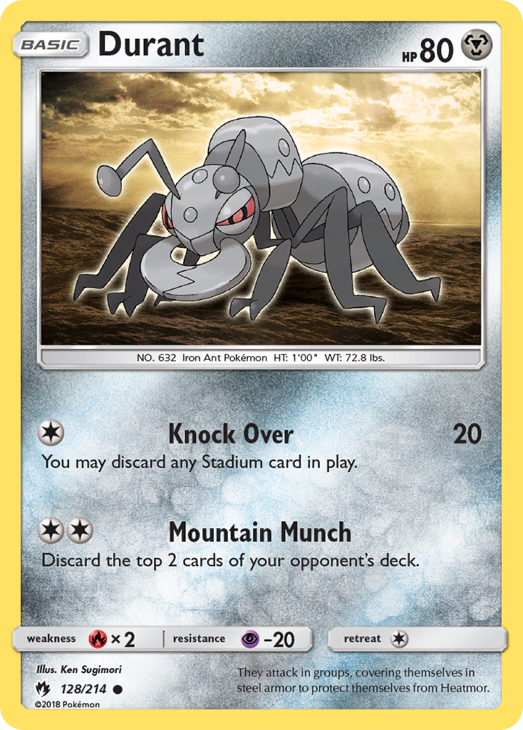 Durant (128/214) [Sun & Moon: Lost Thunder] | Good Games Morley