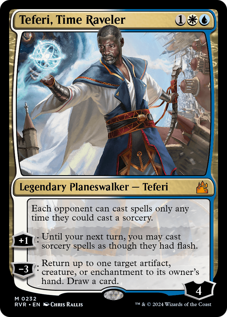 Teferi, Time Raveler [Ravnica Remastered] | Good Games Morley