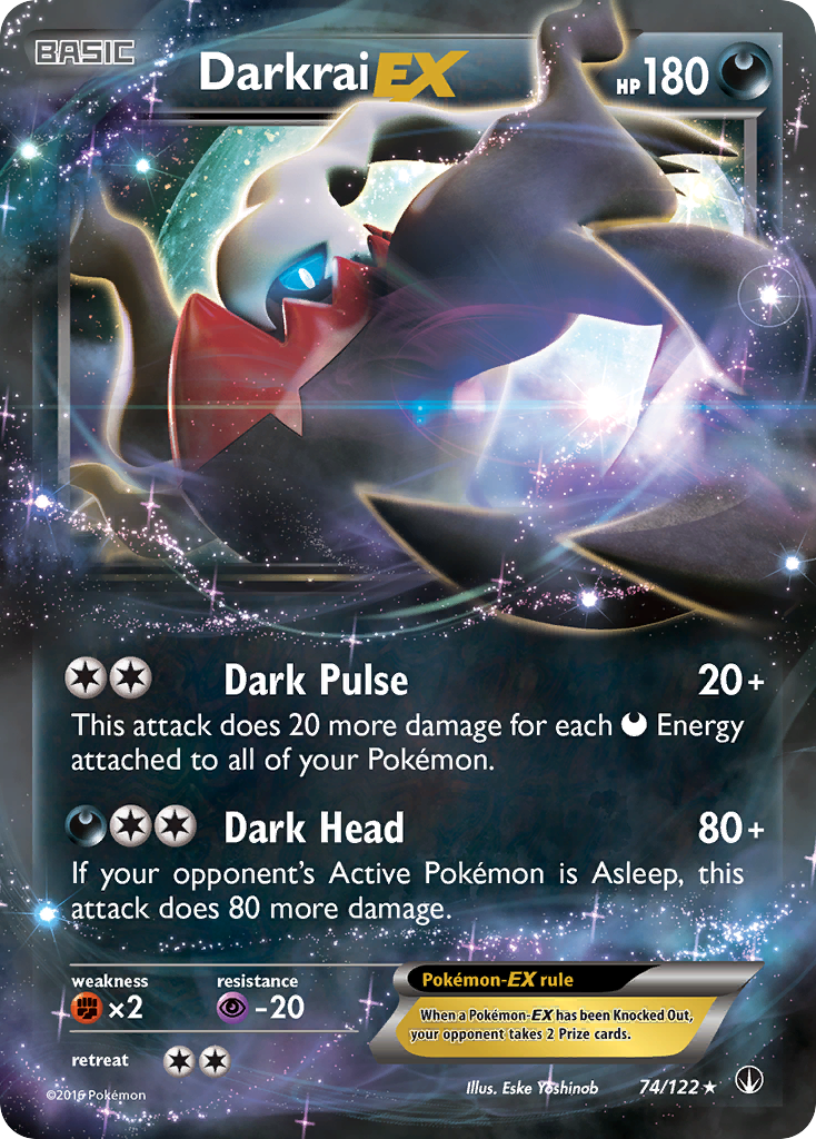 Darkrai EX (74/122) [XY: BREAKpoint] | Good Games Morley