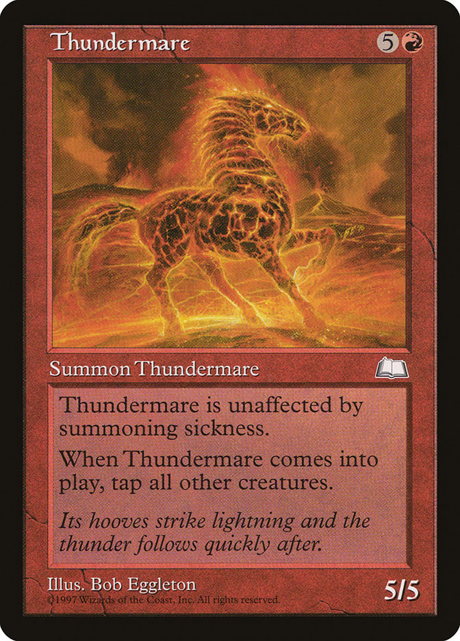 Thundermare [Weatherlight] | Good Games Morley