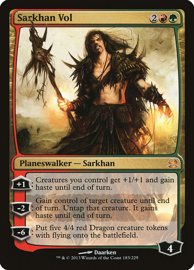 Sarkhan Vol [Modern Masters] | Good Games Morley