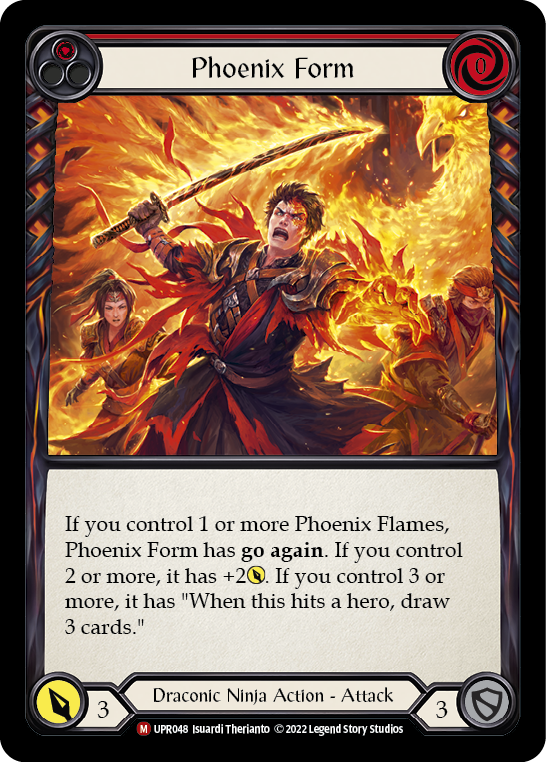 Phoenix Form [UPR048] (Uprising)  Rainbow Foil | Good Games Morley