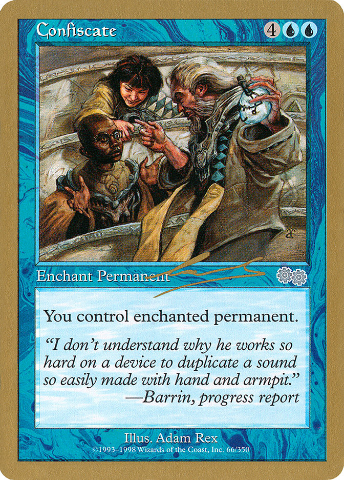Confiscate (Nicolas Labarre) [World Championship Decks 2000] | Good Games Morley