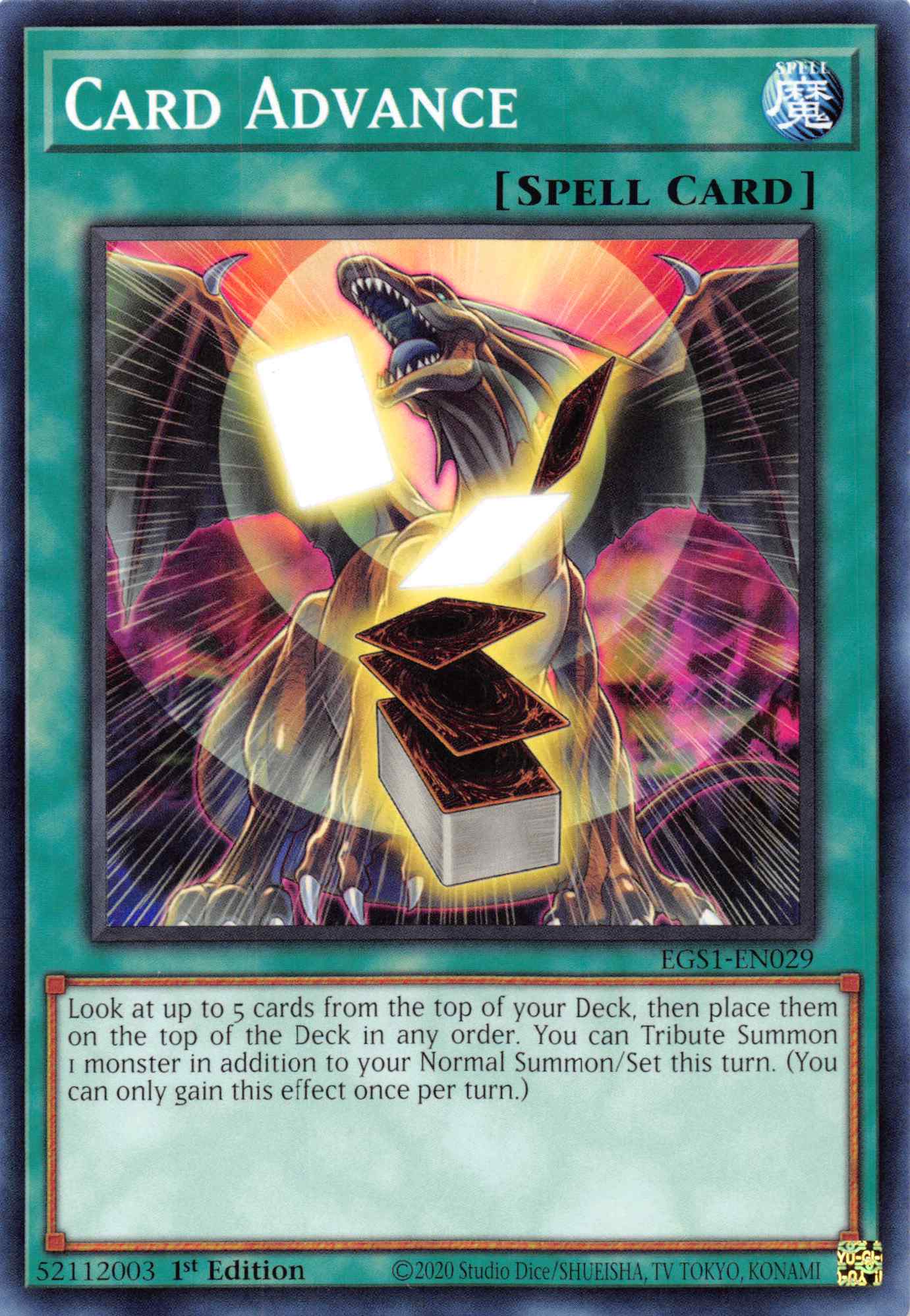 Card Advance [EGS1-EN029] Common | Good Games Morley