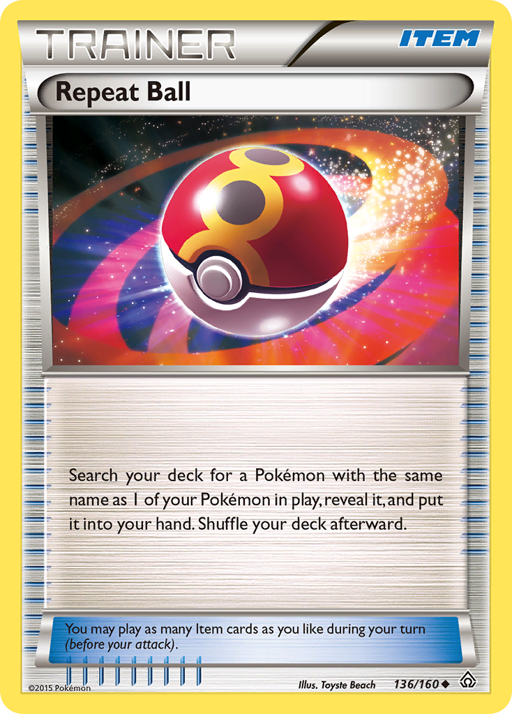 Repeat Ball (136/160) [XY: Primal Clash] | Good Games Morley
