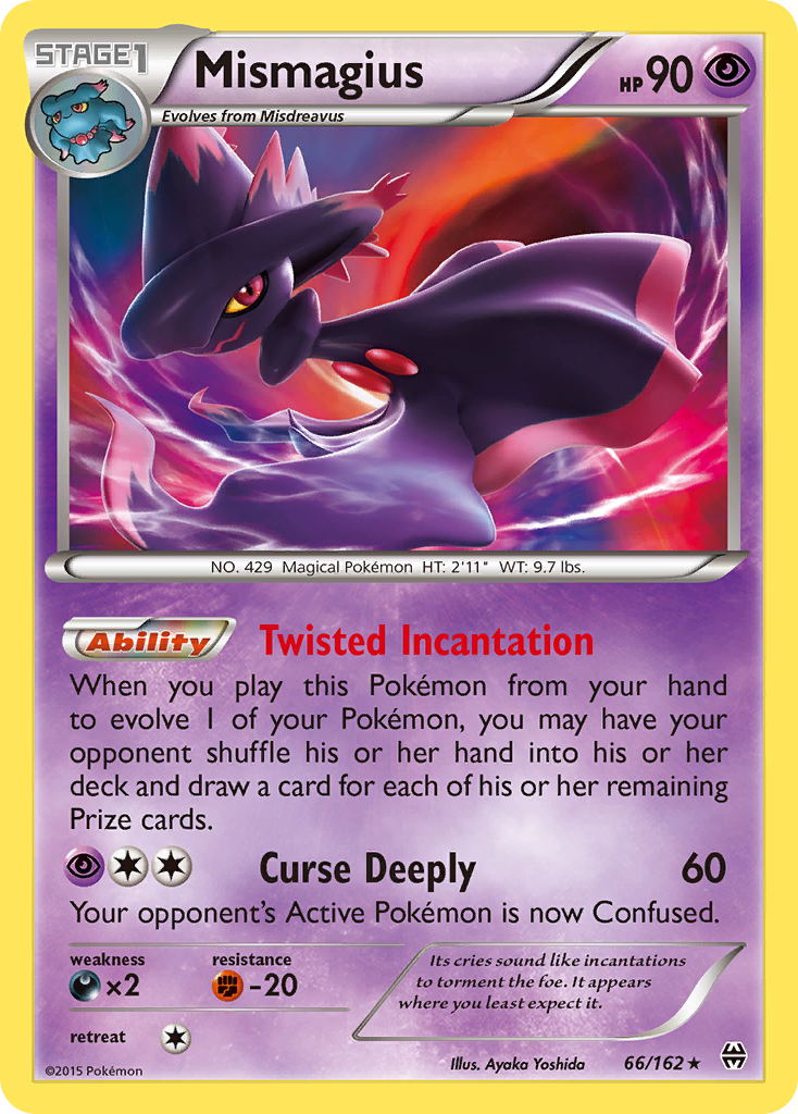 Mismagius (66/162) [XY: BREAKthrough] | Good Games Morley