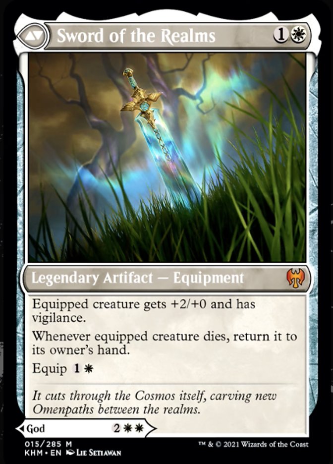 Halvar, God of Battle // Sword of the Realms [Kaldheim] | Good Games Morley