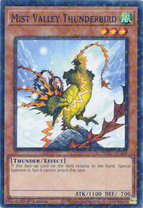 Mist Valley Thunderbird (Duel Terminal) [HAC1-EN056] Common | Good Games Morley