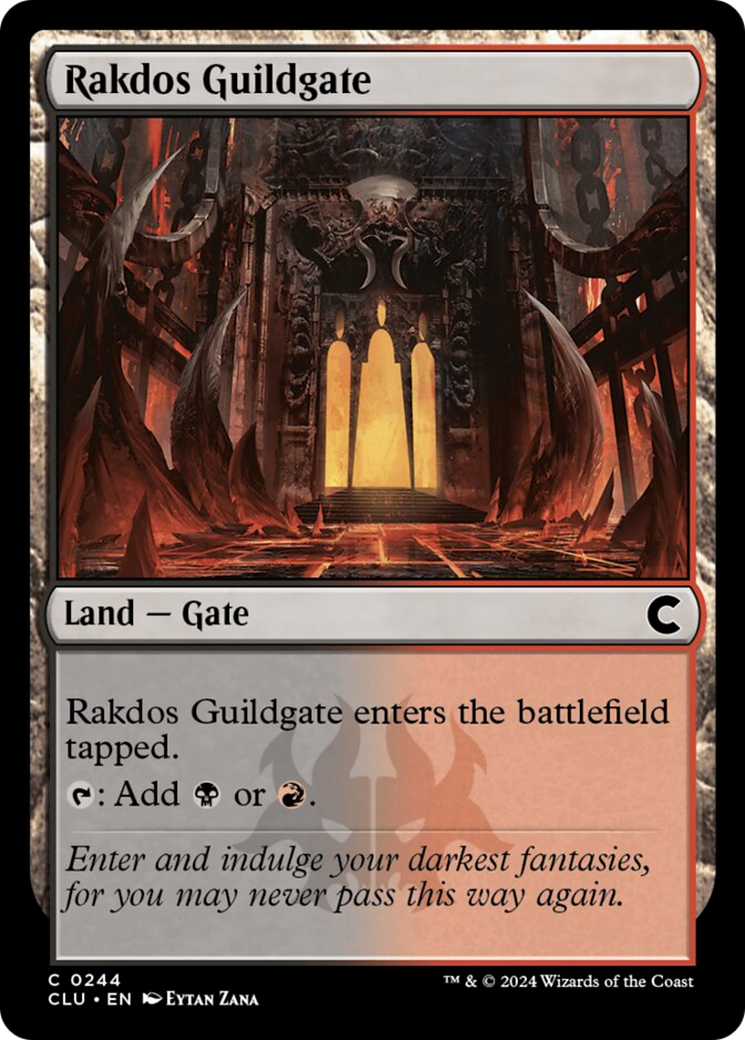 Rakdos Guildgate [Ravnica: Clue Edition] | Good Games Morley