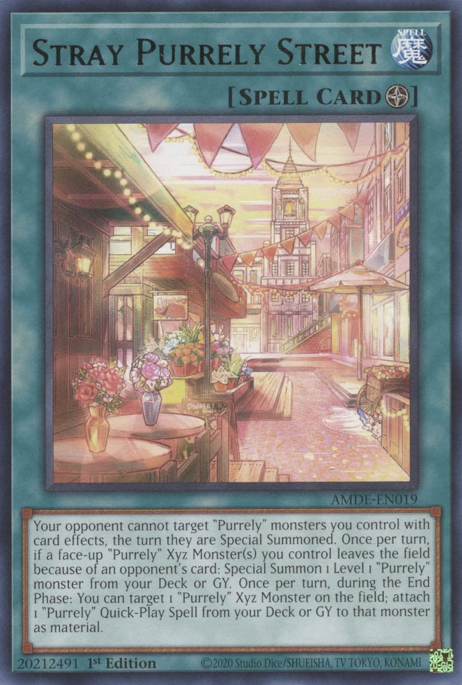 Stray Purrely Street [AMDE-EN019] Rare | Good Games Morley