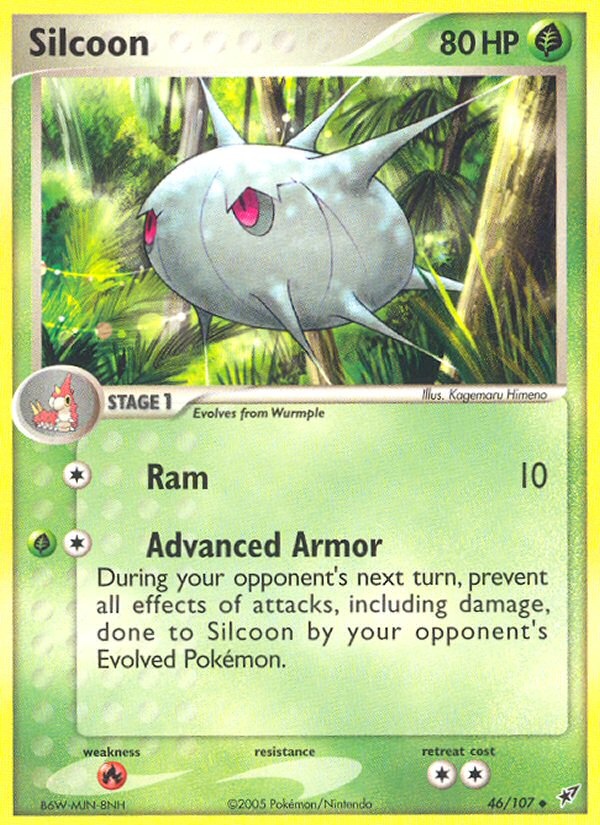 Silcoon (46/107) [EX: Deoxys] | Good Games Morley