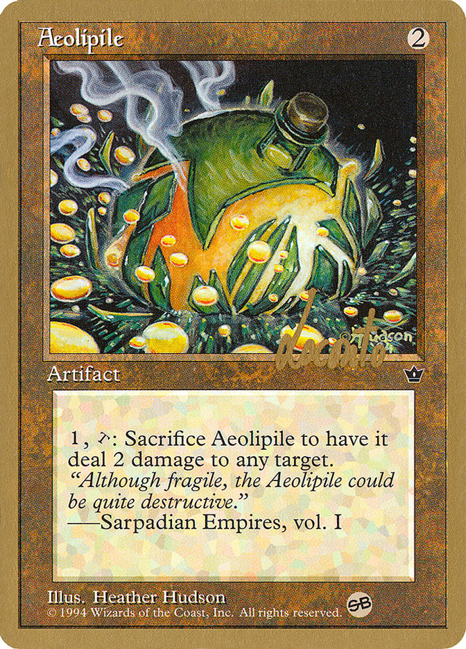 Aeolipile (Michael Loconto) (SB) [Pro Tour Collector Set] | Good Games Morley