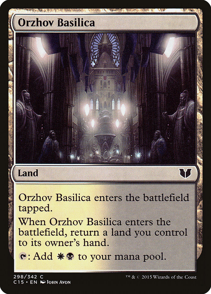 Orzhov Basilica [Commander 2015] | Good Games Morley