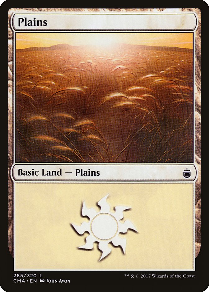 Plains (285) [Commander Anthology] | Good Games Morley