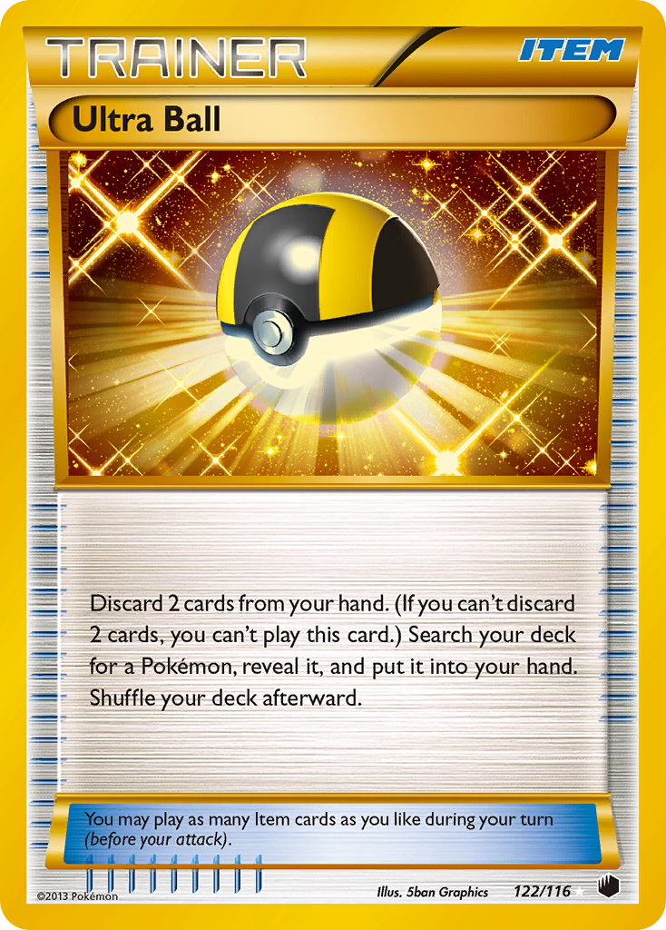 Ultra Ball (122/116) [Black & White: Plasma Freeze] | Good Games Morley