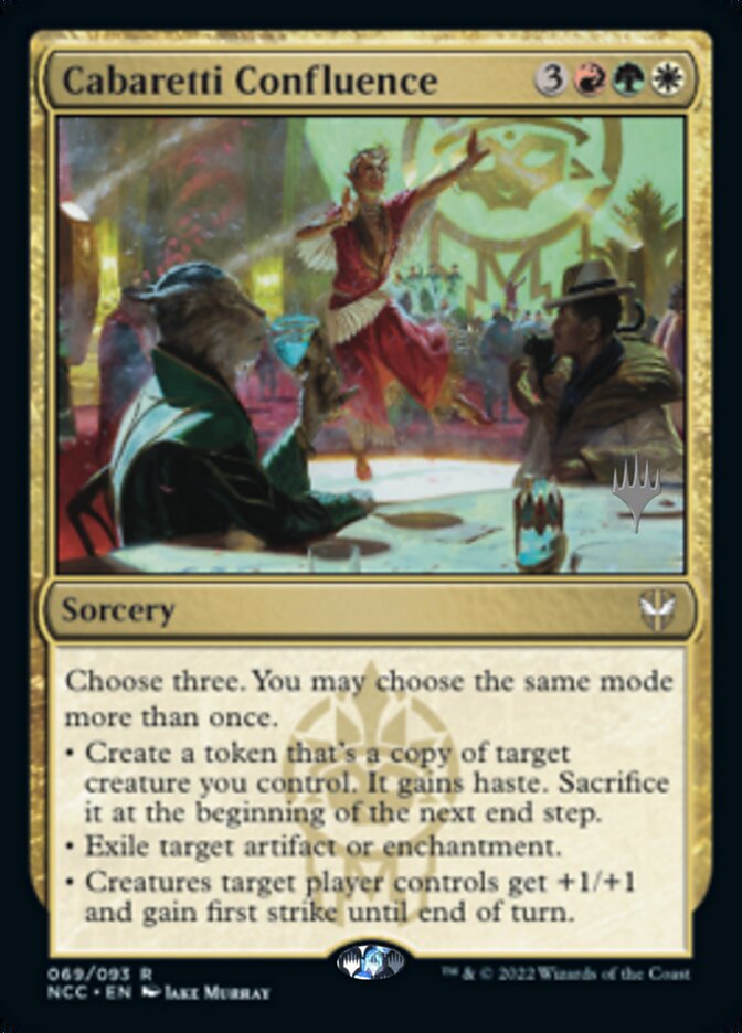 Cabaretti Confluence (Promo Pack) [Streets of New Capenna Commander Promos] | Good Games Morley