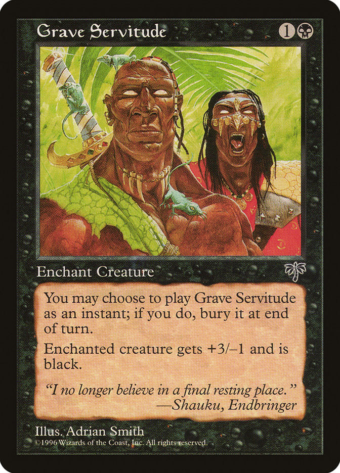 Grave Servitude [Mirage] | Good Games Morley