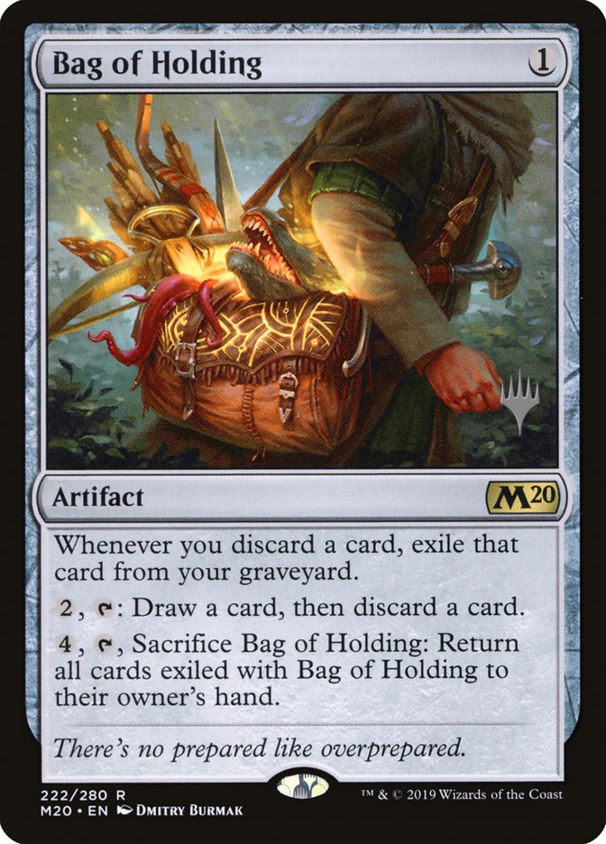Bag of Holding (Promo Pack) [Core Set 2020 Promos] | Good Games Morley