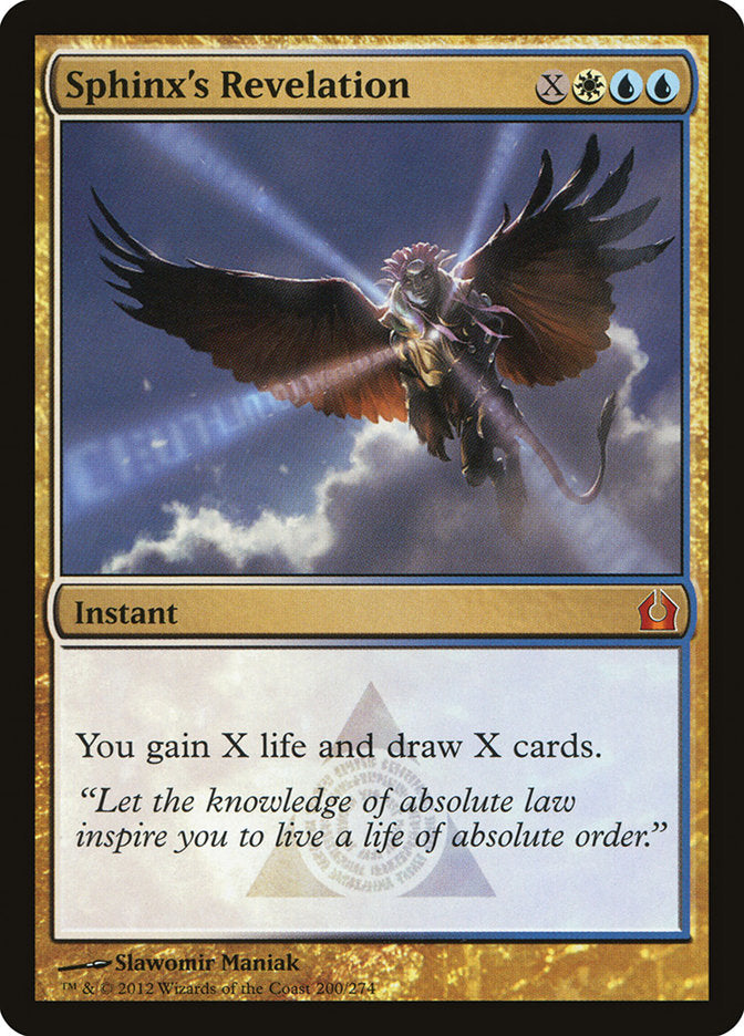 Sphinx's Revelation [Return to Ravnica] | Good Games Morley