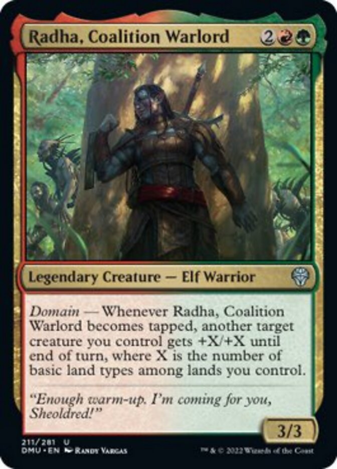 Radha, Coalition Warlord [Dominaria United] | Good Games Morley