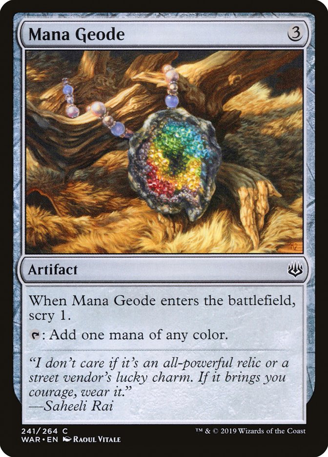 Mana Geode [War of the Spark] | Good Games Morley