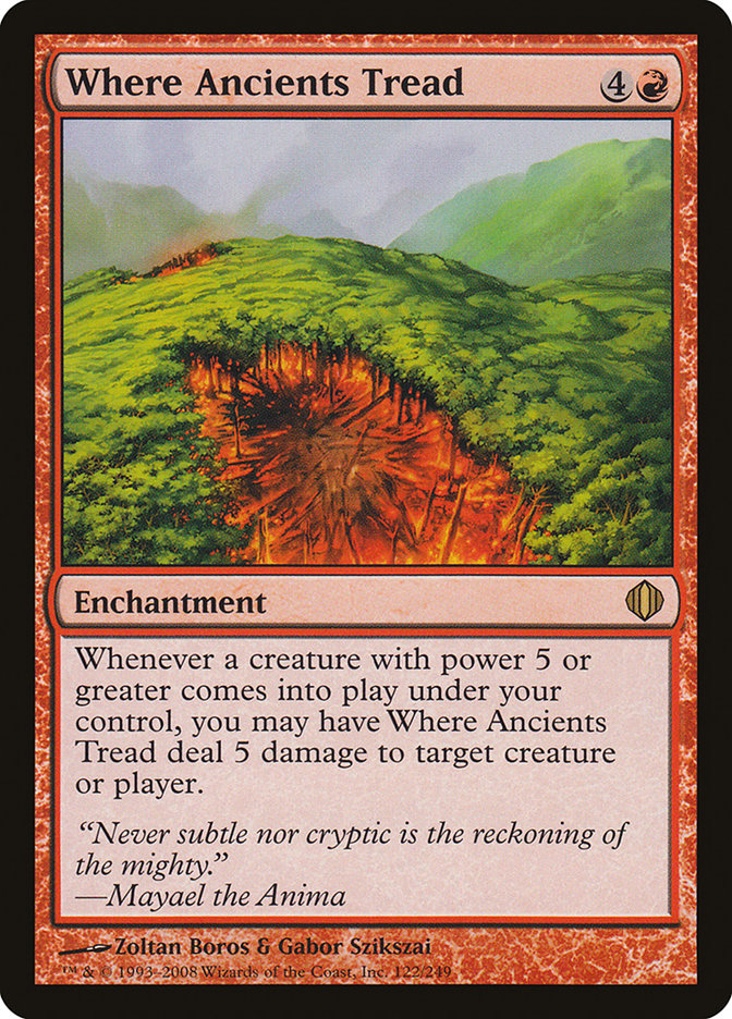 Where Ancients Tread [Shards of Alara] | Good Games Morley