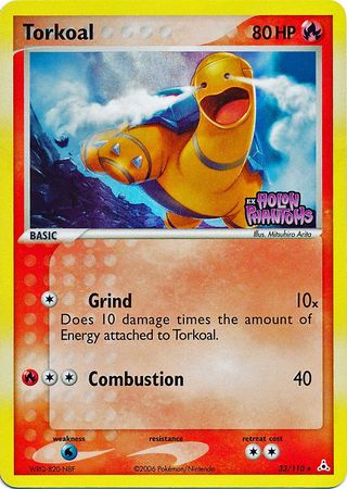 Torkoal (33/110) (Stamped) [EX: Holon Phantoms] | Good Games Morley