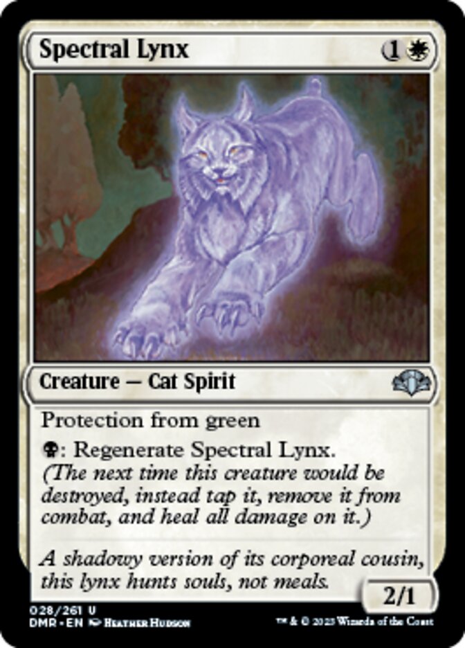 Spectral Lynx [Dominaria Remastered] | Good Games Morley