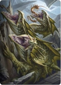 Grakmaw, Skyclave Ravager Art Card [Zendikar Rising Art Series] | Good Games Morley