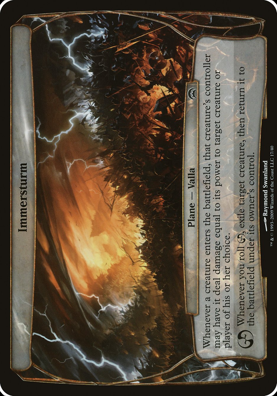 Immersturm (Planes) [Planechase Planes] | Good Games Morley