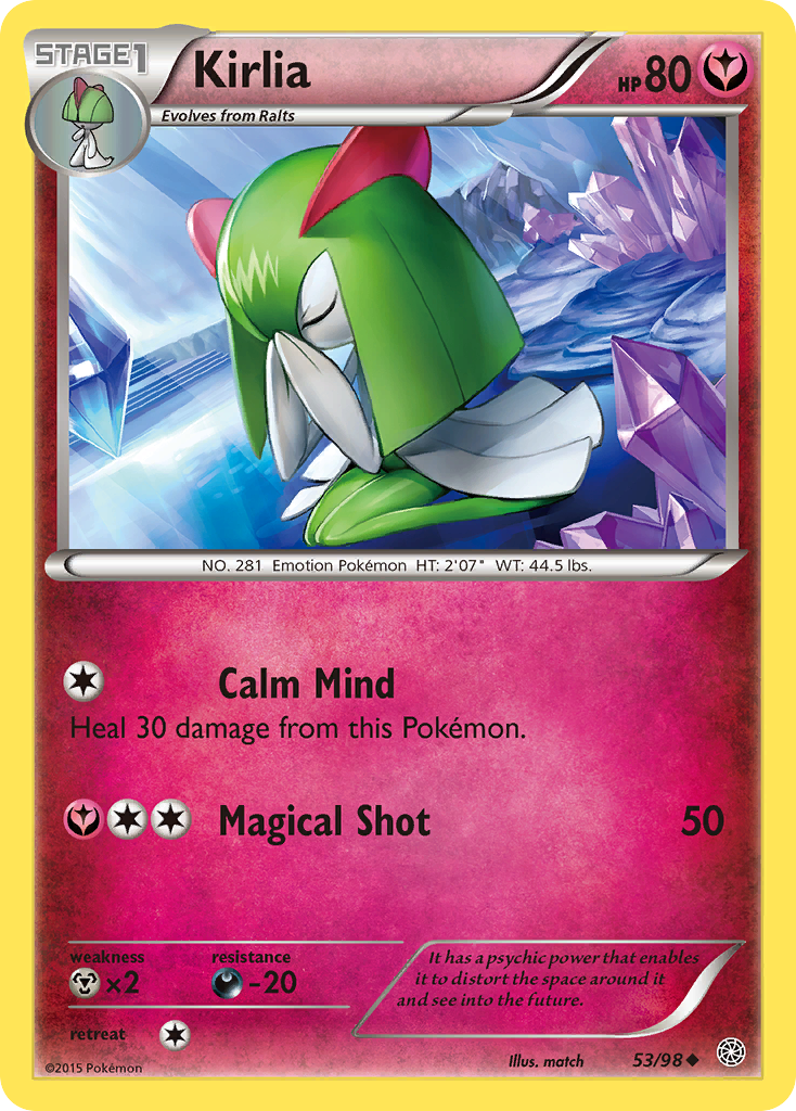Kirlia (53/98) [XY: Ancient Origins] | Good Games Morley