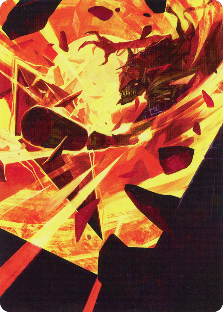 Zada, Hedron Grinder Art Card [March of the Machine Art Series] | Good Games Morley