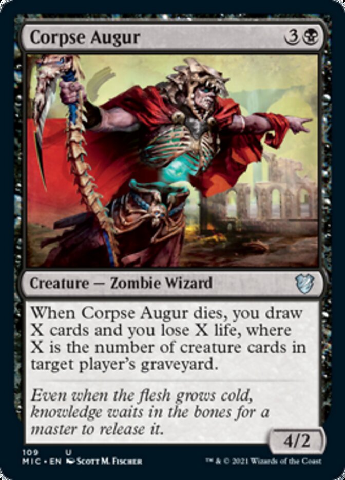 Corpse Augur [Innistrad: Midnight Hunt Commander] | Good Games Morley