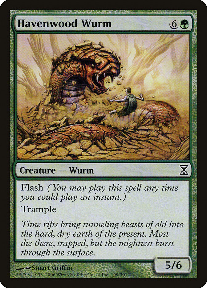 Havenwood Wurm [Time Spiral] | Good Games Morley