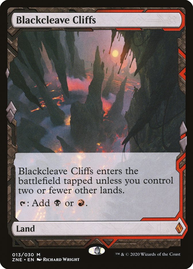 Blackcleave Cliffs (Expeditions) [Zendikar Rising Expeditions] | Good Games Morley