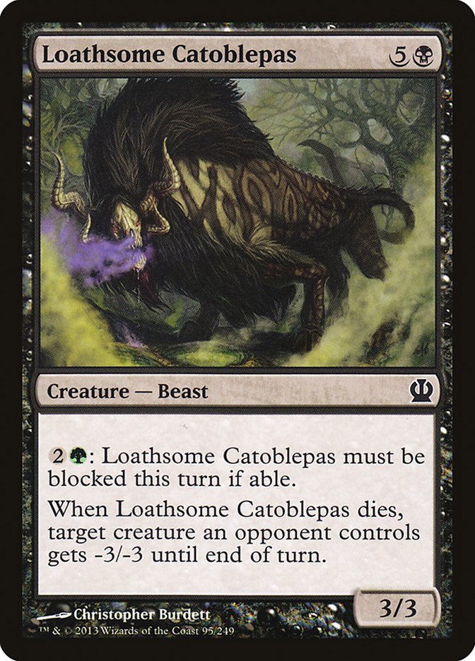 Loathsome Catoblepas [Theros] | Good Games Morley
