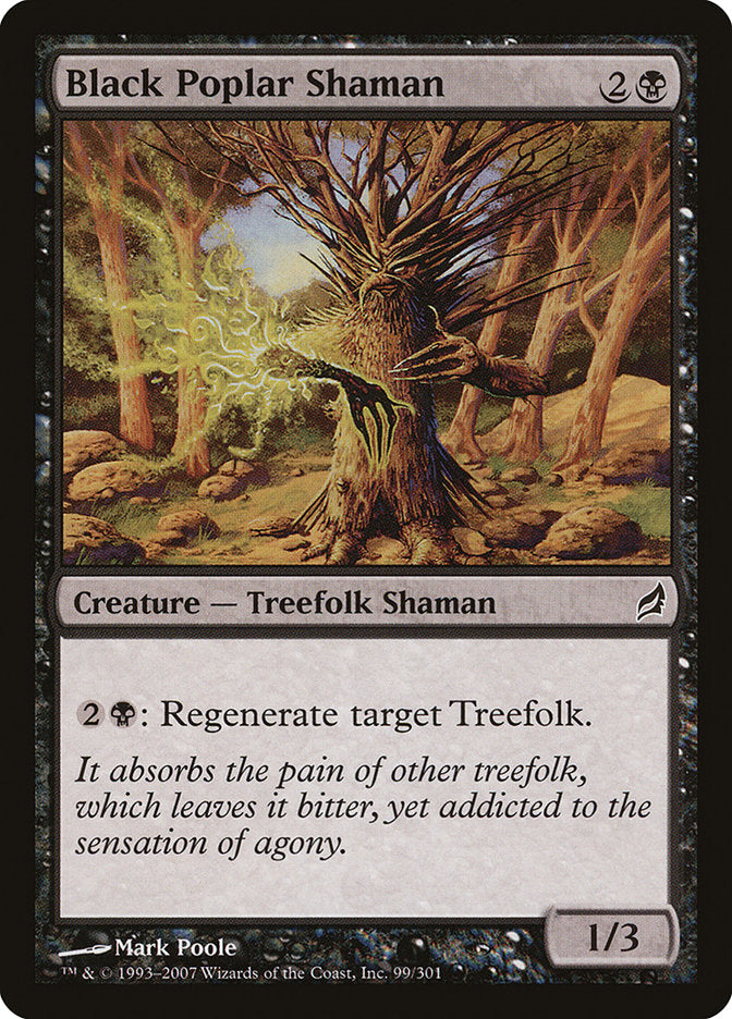 Black Poplar Shaman [Lorwyn] | Good Games Morley