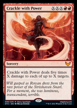 Crackle with Power [Strixhaven: School of Mages] | Good Games Morley