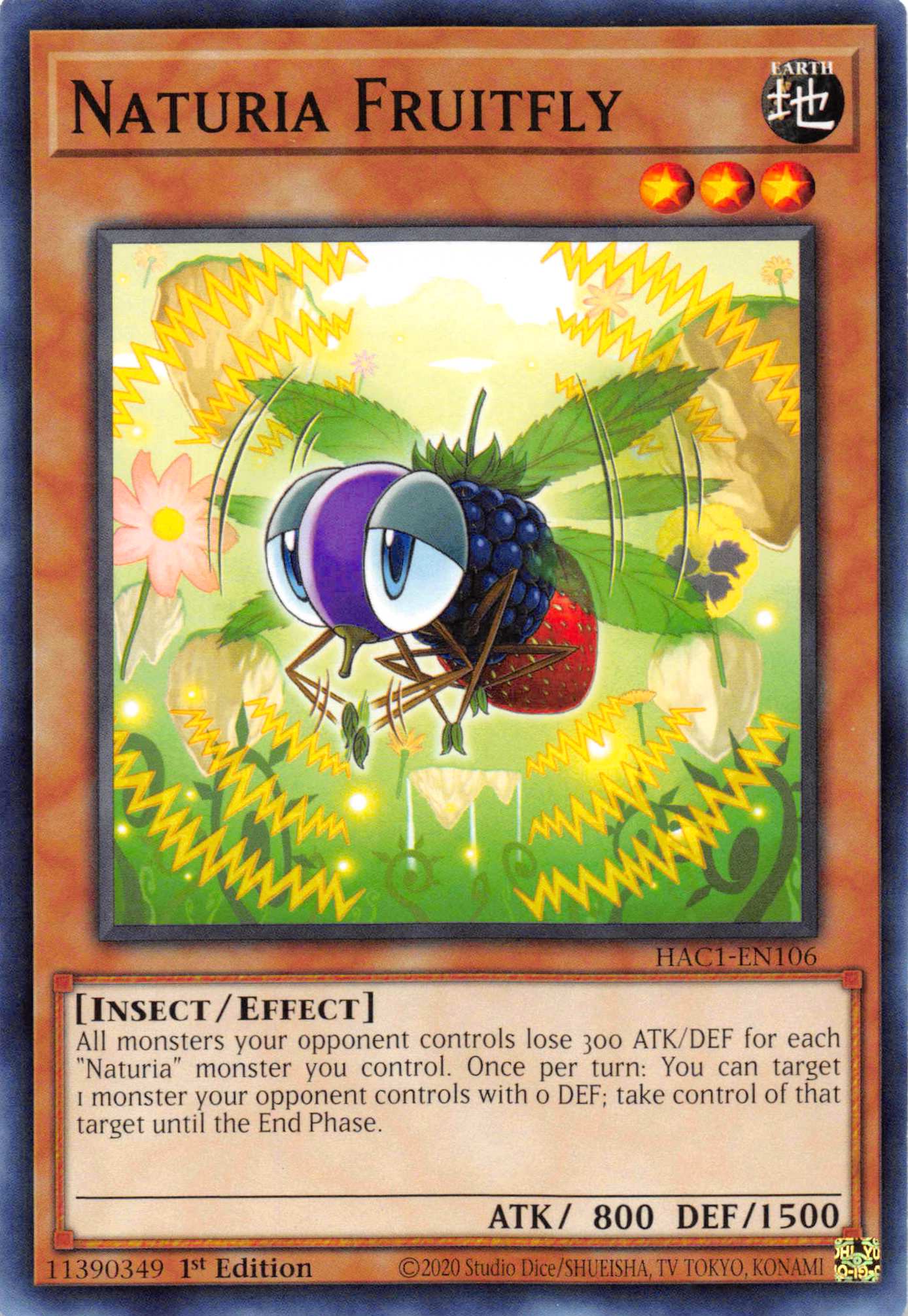 Naturia Fruitfly [HAC1-EN106] Common | Good Games Morley