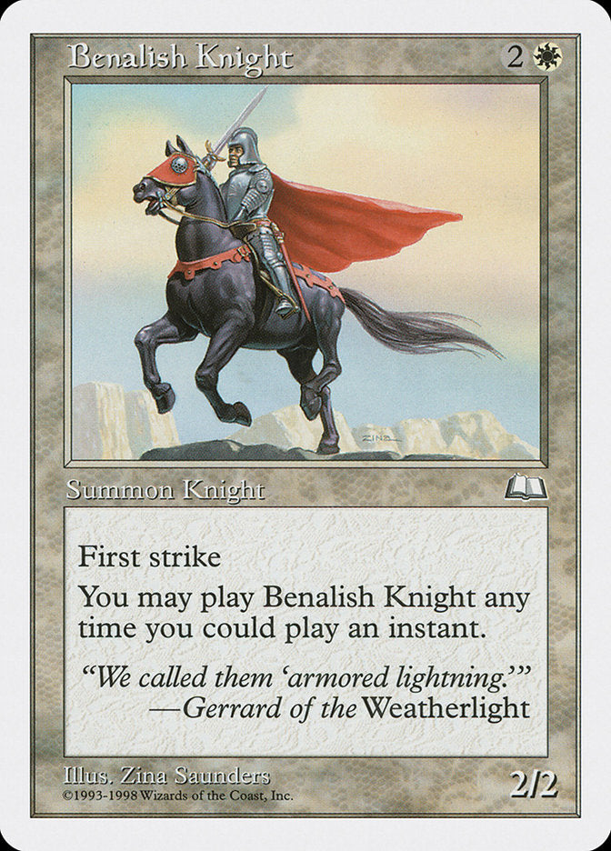 Benalish Knight [Anthologies] | Good Games Morley