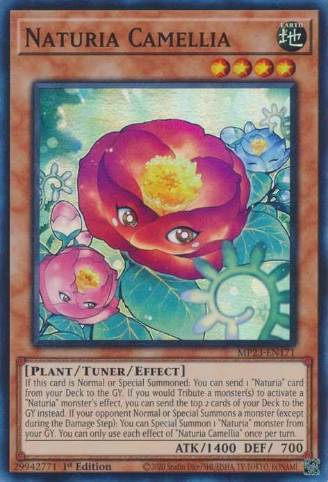 Naturia Camellia [MP23-EN171] Super Rare | Good Games Morley