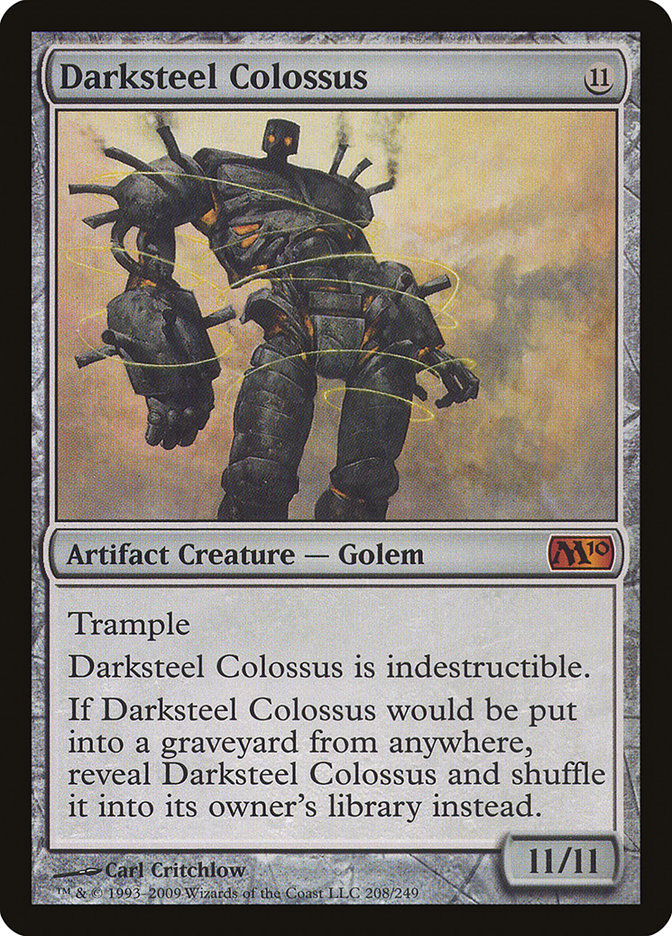 Darksteel Colossus [Magic 2010] | Good Games Morley