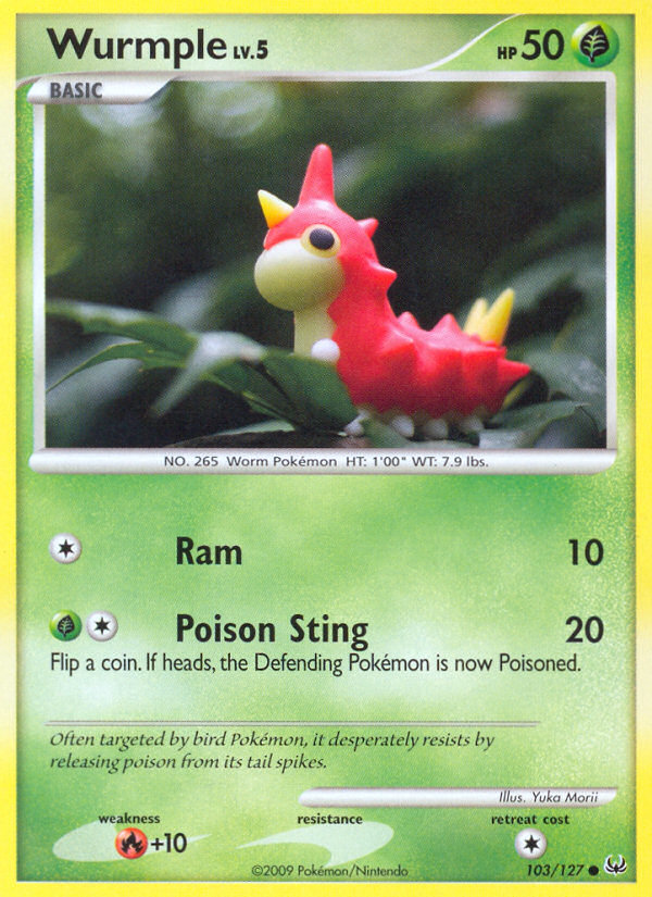 Wurmple (103/127) [Platinum: Base Set] | Good Games Morley