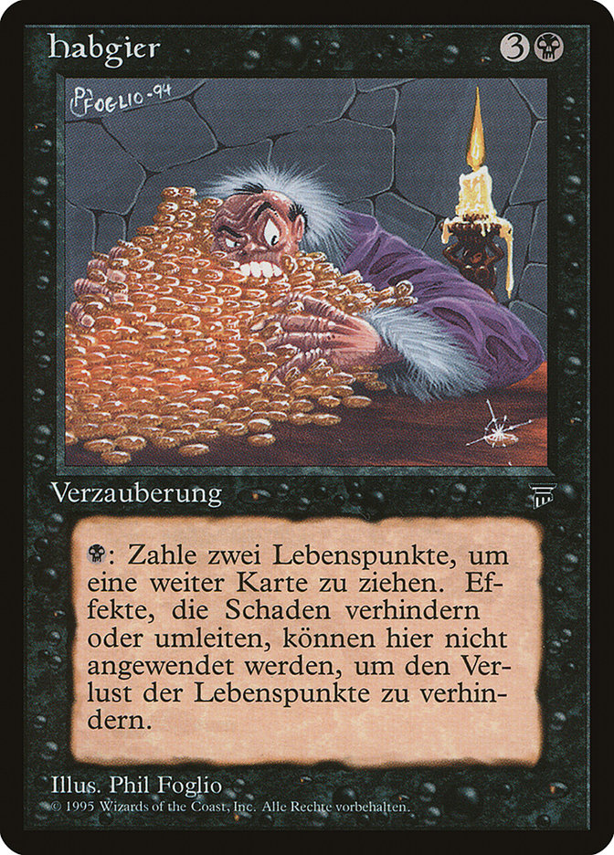 Greed (German) - "Habgier" [Renaissance] | Good Games Morley