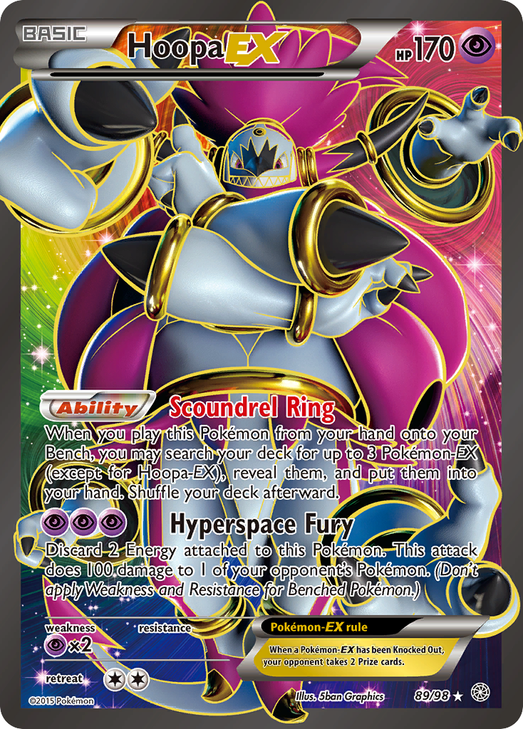 Hoopa EX (89/98) [XY: Ancient Origins] | Good Games Morley