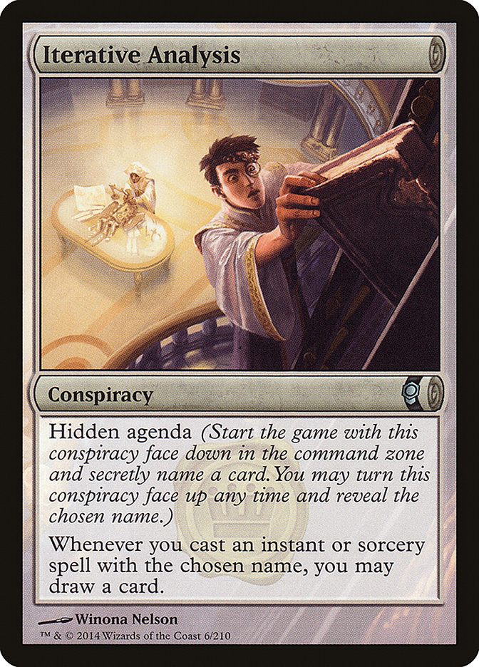 Iterative Analysis [Conspiracy] | Good Games Morley